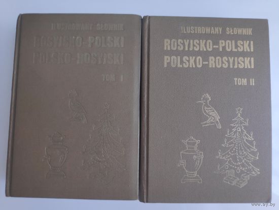 Русско-польский, польско-русский иллюстрированный словарь. В двух томах.