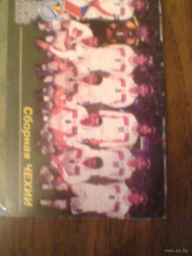 Сб. ЧЕХИЯ--календарик-2001