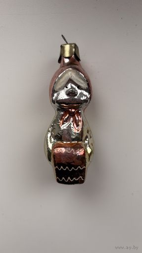 Елочная игрушка ссср бабка