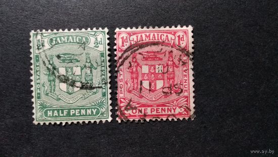 Великобритания\326с\Ямайка 1906 Герб
