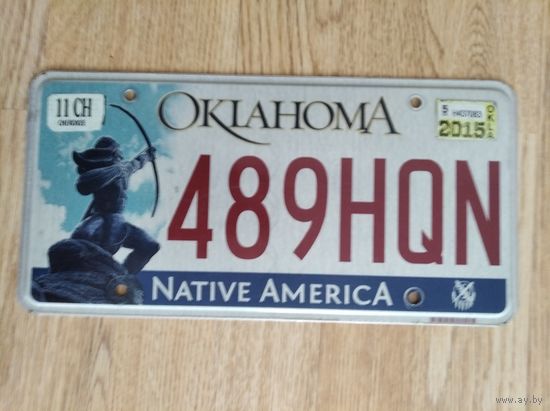 Автомобильный номер  ( US )