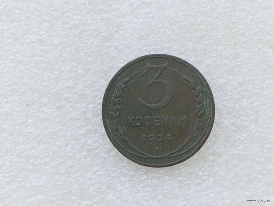 3 копейки 1924