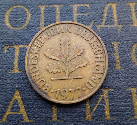 10 пфеннигов 1977 (F) Германия ФРГ #01