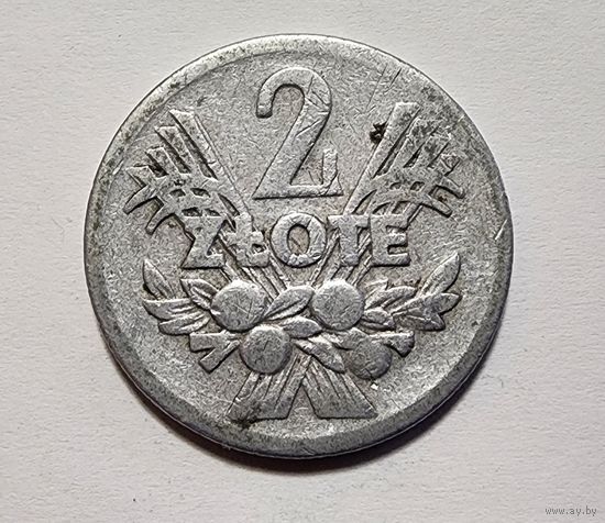 Польша 2 злотых, 1958