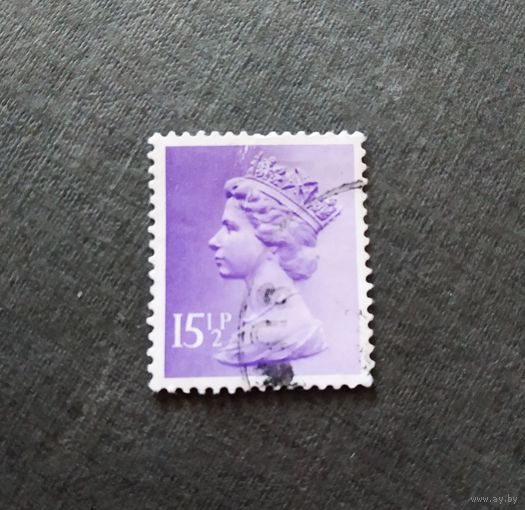 Марка Великобритания 1981 год Королева Елизавета II