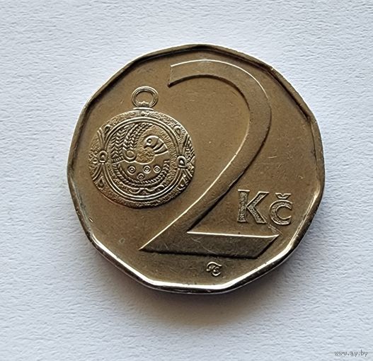 Чехия  2 кроны, 2008