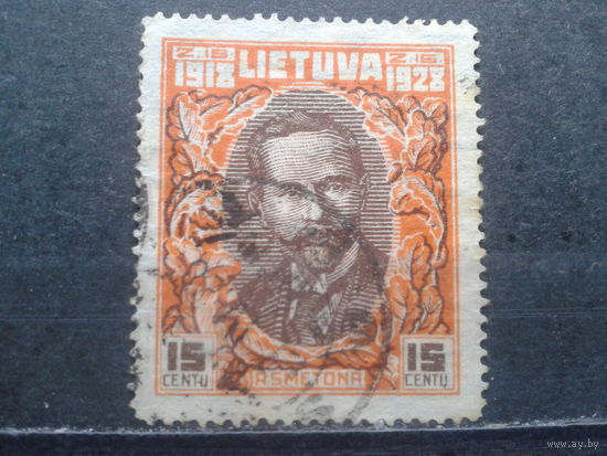 Литва,  1928, Президент Сметона