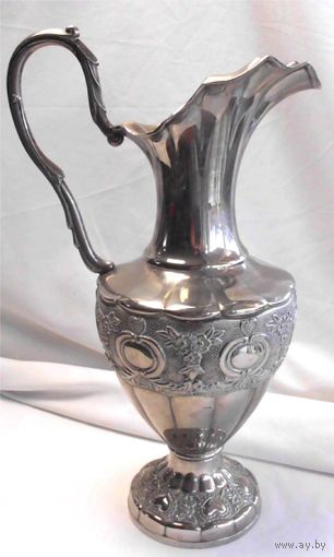 Кувшин 39 см Серебрение