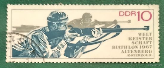 ГДР 1967. Чемпионат мира по биатлону в Альтенберге