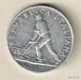 Италия 2 лира 1948