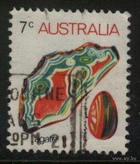 Австралия - 1973 [Mi. 531] Гашеная (AU13)