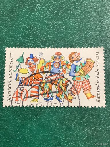 ФРГ 1973. Карнавал в Кельне