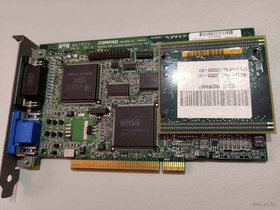 PCI видеокарта Matrox MGA Millennium 4 MB