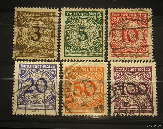 Германия 1923  x 6