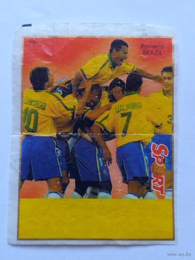 Вкладыш от жвачки All Sport Kent номер 79