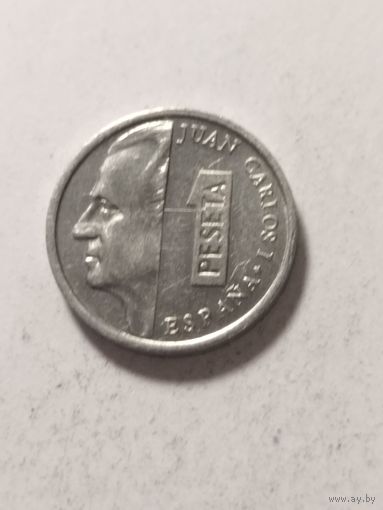 Испания 1 песета 2001