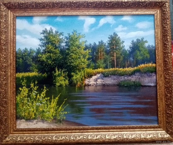 Кособуцкий И. "Неман", 60х40см. х.м.