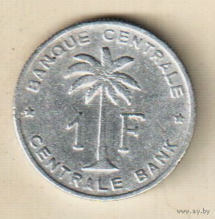 Руанда-Урунди 1 франк 1957