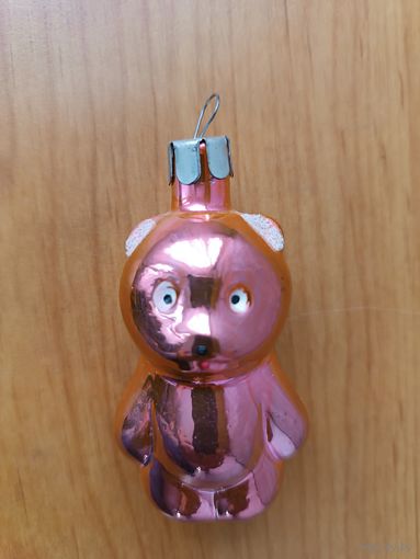 Елочная игрушка -медвежонок