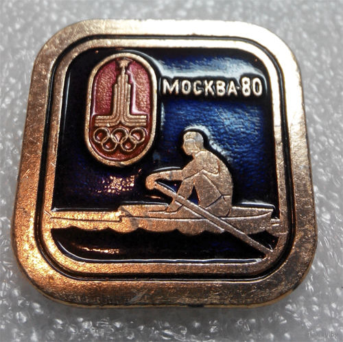 Значок. Олимпийские игры. Москва - 80 #0095