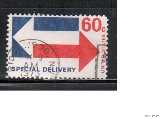 США-1971, (Мих.1034) , гаш. , Спецдоставка (одиночка)