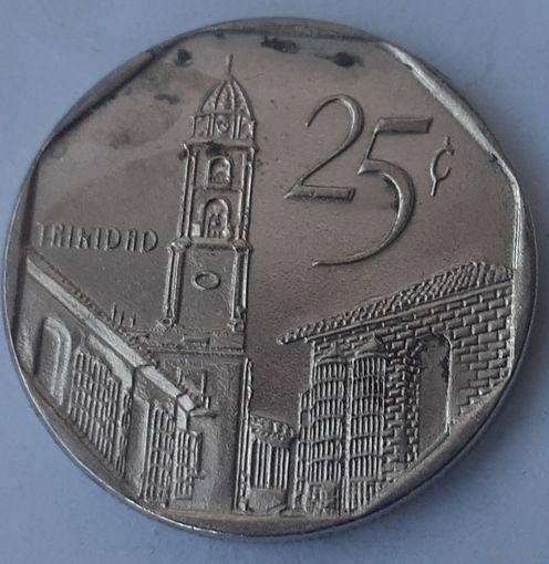 Куба 25 сентаво, 2008 (3-15-220)