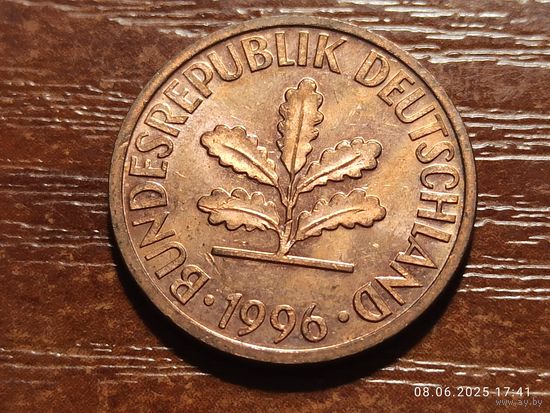 Германия 2 пфеннига 1996 F