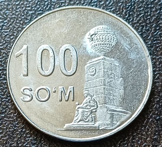 Узбекистан 100 сумов, 2018   ( 2-1-6 )
