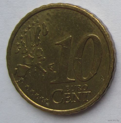 Финляндия 10 евроцентов 1999