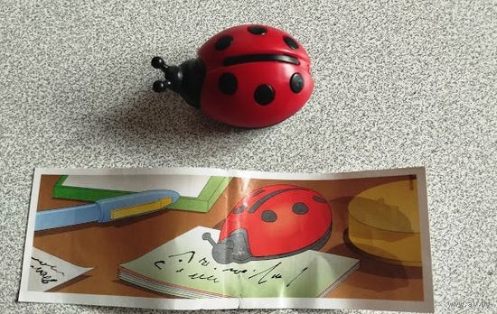 Божья коровка. Держатель писем. Серия, 1992 г