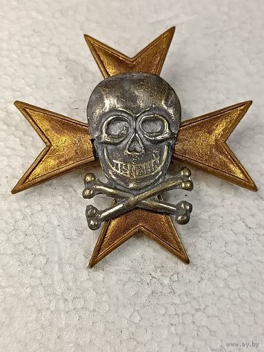 Полковой знак белой гвардии Роты личной охраны атамана Семенова реплика