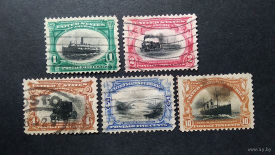 США\а53\1901 выставка Sc294-299