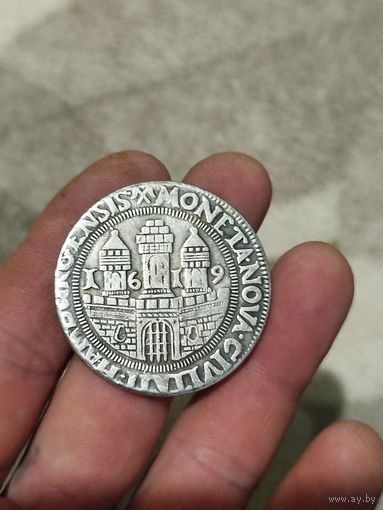 Монета талер 1619 года.С1рубля.