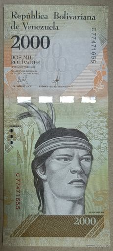 2000 боливаров 18.08.2016 - Венесуэла - UNC