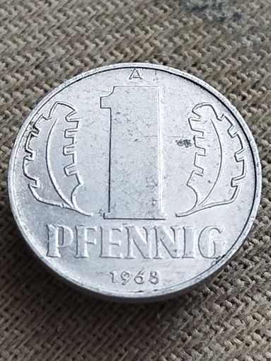 Распродажа - 1 пфенниг 1968г.,Восточная Германия (ГДР)