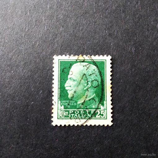 Марка Италия 1929 год Король