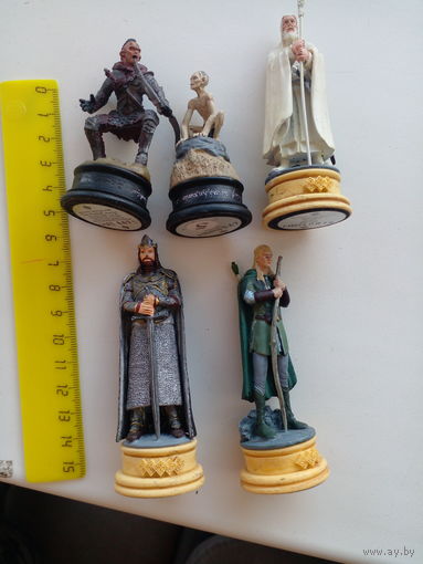 Властелин Колец, статуэки, металл. ЗА ШТУКУ