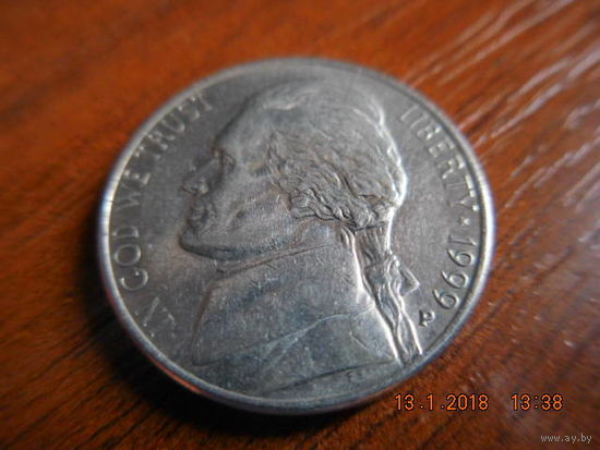 5 центов, США, 1999 г. Р
