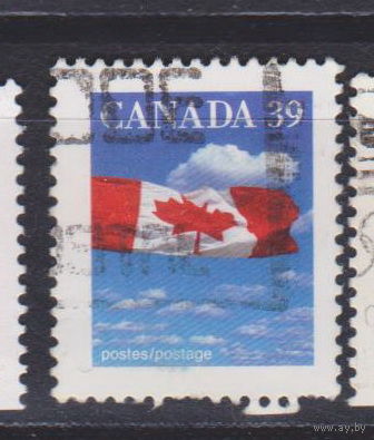 Флаг Герб Канада 1989 год Лот 12