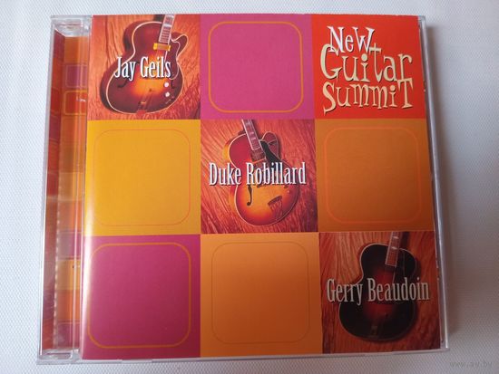 (cd) New Guitar Summit, Jay Geils, Duke Robillard, Gerry Beaudoin – New Guitar Summit
