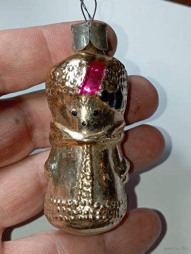 Ёлочная игрушка , Казак - Красноармеец . СССР