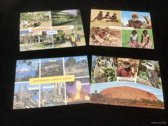 Открытки винтажные Сидней Австралия 1960-1970г.