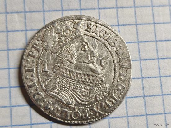 Орт 1625 г. Сигизмунд. С рубля