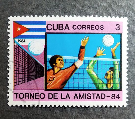Марка Куба 1984 год Спорт
