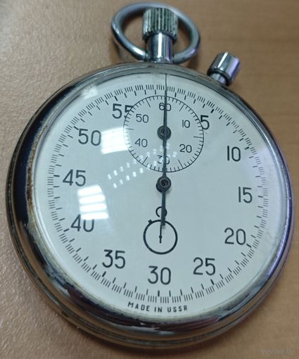 Секундомер СССР. Состояние! Рабочий