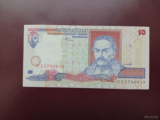Украина 10 гривен 2000 UNC-