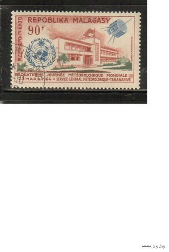 Мадагаскар-1964 (Мих.519) гаш. , Метеорология, Спутник (одиночка)