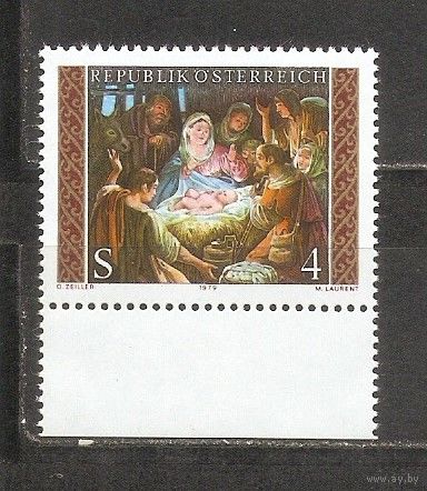 Австрия 1979 Рождество