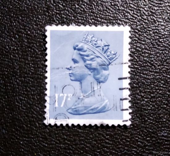 Марка Великобритания 1983 год Королева Елизавета II