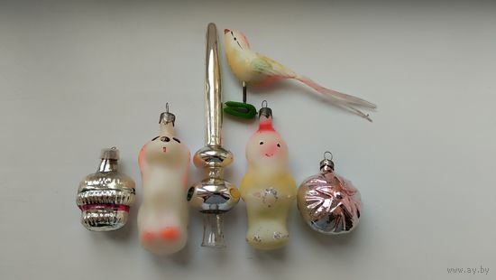 Ёлочные игрушки СССР